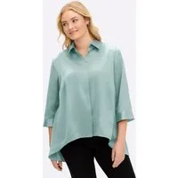 Sheego Klassische Bluse Bluse 3/4-Arm