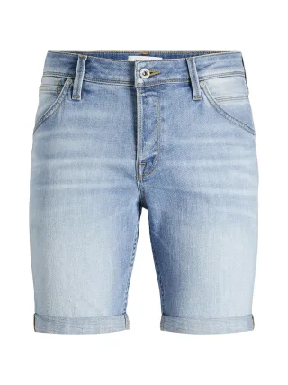 JACK&JONES - JJIRICK JJFOX SHORTS GE 049 SN blue denim - Gr. - XS