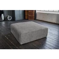 KAWOLA Hocker WIOLO SOFT, Sitzelement für Modulsofa Weicher Breitcord verschiedene Farben