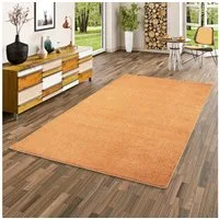 Snapstyle Veloursteppich Hochflor Velours Teppich Luna, Rechteckig, Höhe: 16 mm