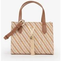 VALENTINO BAGS Shopper DIVINA SUMMER, Damen Umhängetasche, Schultertasche Handtasche mit Schmuckelement
