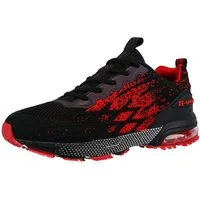 HUSK'SWARE Sneaker (Trockenes und bequemes Innenfutter Freizeitsportschuhe, Abriebfeste 3D-Struktur und Air Cushion-Sohle) Atmungsaktives Strick-Obermaterial