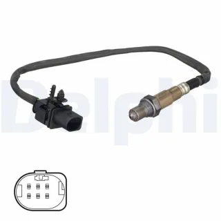 Delphi Lambdasonde vor Katalysator Citroen Jumper Peugeot Boxer 2,2