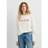 Pepe Jeans Sweatshirt CELESTE Baumwoll-Mix, Rundhalsform