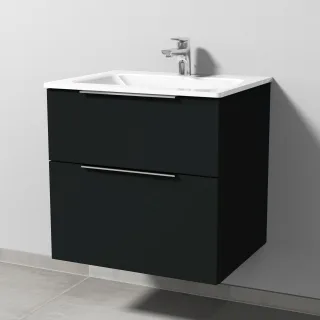 Sanipa 3way Glas-Set Glas-Waschtisch und Unterbau (UP201) 582x600x487 UP2011V