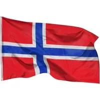 PHENO FLAGS Flagge Norwegen Flagge - Norwegenfahne 90 x 150 cm, Strapazierfähige Fahne für Fahnenmast, mit 2 Ösen