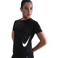 Nike Lauftop W NK TEMPO SWSH HBR DF SS TOP für Laufaktivitäten, aus Polyester, leichtes Material