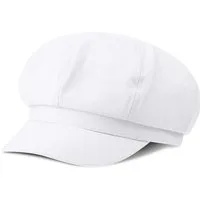 Zaewry Baskenmütze Damen Ballonmütze aus weichem Stoff, Schirmmütze, Vintage Style Bakerboy Schiebermütze, Newsboy Cap