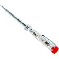 EUROTOOLS Schraubendreher Spannungsprüfer Phasenprüfer 250 V, Schlitz - Schraubendreher 140 mm