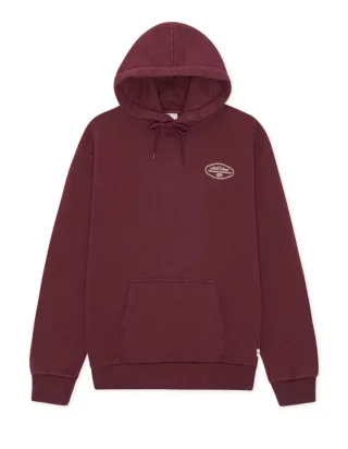 les deux - Hoodie mit Logo rot - Gr. - S