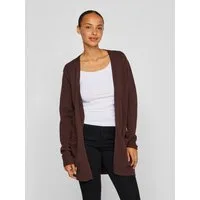 Vila Strickjacke VIRIL OPEN L/S KNIT CARDIGAN - NOOS Viskosemischung, regular fit
