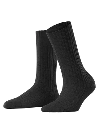 FALKE - FALKE Cosy Wool Boot Damen anthra.mel - Gr. - 40.5