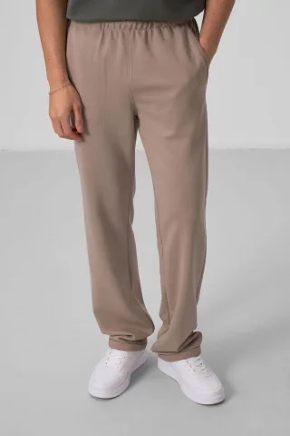 Herren breite Beinform Pull-On-Hosen