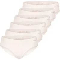 sloggi Hipster 6er Pack ZERO Modal 2.0 (Spar-Set, 6-St) Hipster - Nahtlos - Kein Abzeichnen unter Kleidung