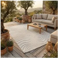 Pergamon Outdoorteppich In & Outdoor Teppich Flachgewebe Classy, Rechteckig, Höhe: 6 mm