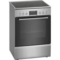 BOSCH Elektro-Standherd Edelstahl HKS79U250, mit 3fach-Teleskop-Auszug, Pyrolyse-Selbstreinigung, Versenkknebel, Pyrolyse-Selbstreinigung, Glaskeramik, AutoPilot