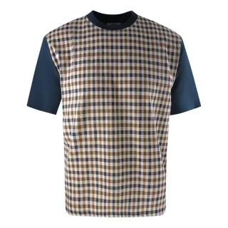 Aquascutum Iconic Front Navy Blue T-shirt