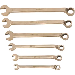 KS Tools BRONZEplus Ringmaulschlüssel-Satz gekröpft 10-tlg, 10-32mm - 963.7370