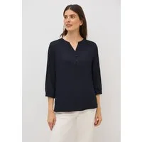 CECIL Shirtbluse aus elastischem Materialmix