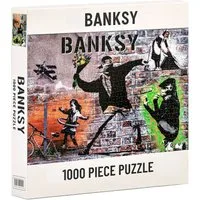 AvantgART Puzzle Klassische Banksy Puzzles für Erwachsene & Kinder, 1000 Puzzleteile, Spiel, Entspannung & perfektes Geschenk für die ganze Familie