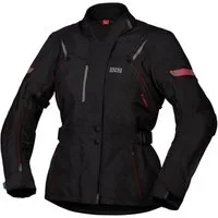 IXS Motorradjacke iXS Liz-ST Textiljacke Damen schwarz / rot motorradjacke für damen