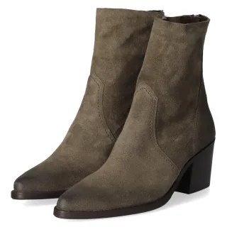 Paul Green Ankle Boots  Grün - Gr. 36 -  Echt Leder