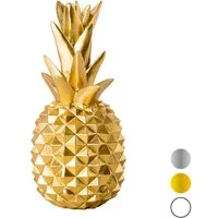 shelfmade Dekofigur Deko Ananas Wohnzimmer Tischdeko aus Kunstharz - Ananas aus Polyresin