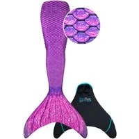 Fin Fun Monoflosse Fin Fun Meerjungfrauenflosse Kindergrößen - Asian Magenta
