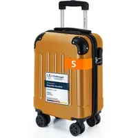 YONSLY Hartschalen-Trolley Hartschalen-Reisekoffer Trolley Rollkoffer in S/M/L/XL Größen, 4 Rollen, mit 360°-Lenkrollen, Zahlenschloss und mehrstufigem Teleskopgriff