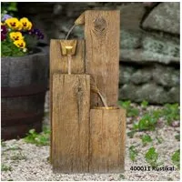Wehmann Gartenbrunnen Gartenbrunnen Rustikal, inkl. LED-Beleuchtung
