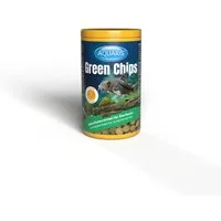 Bellfor Aquarium Fischfutter für Welse - AQUARIS Green Chips - 120g / 250ml, für: Fische