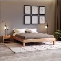 Krok Wood Massivholzbett Jana in Buche