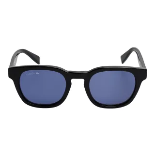 Herren Oval Ripsband Acetat Sonnenbrille L6015S