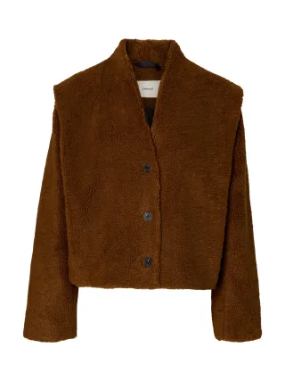 selected women - SLWISABEL TEDDY JACKET - Gr. - 34