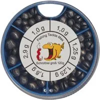 Fishing Tackle Max Bleischrot FTM Schrotblei grob - 120g Spaltbleie