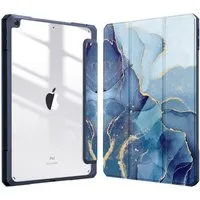 Fintie Tablet-Hülle Hybrid Hülle für 10.2 Zoll iPad 9. Gen 2021/8. Gen 2020/7. Gen 2019, mit Stifthalter - Stoßfeste Schutzhülle mit transparenter Hartschale
