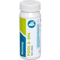 Bestway Pool-Wassertest Teststreifen 3-in-1 für Pool und Spa 50 Stück, zum einfachen Überprüfen des Chemikaliengehalts