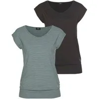 H.I.S Funktionsshirt (Spar-Set, 2er-Pack) ärmellos, figurfreundlicher Schnitt, ideal für Sport und Wandern