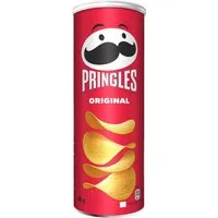 Pringles Knabberei, Pringles Original gesalzene Stapelchips dezent würziger Geschmack 165g