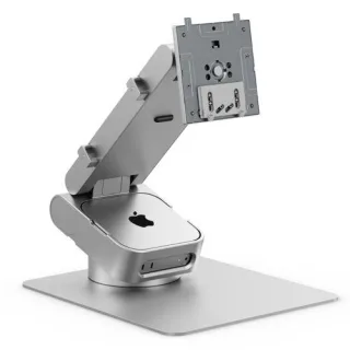 Alogic ASPEKT Omni Fold Stand Mac Mini for 32 Monitor Silver