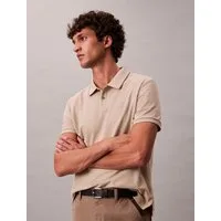 Calvin Klein Poloshirt SS RFND PQ TPPD CLSS Mit Rundhalsausschnitt