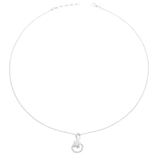 Orphelia Damen-Kette aus 925er Sterlingsilber mit Anhänger – Silber ZH-4850