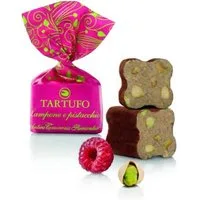 Greenomic Schokolade Tartufo Pistachio & Raspberry Antica Corronesia Piemontese (1 Stück)