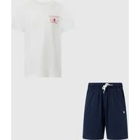 Champion T-Shirt & Shorts Graphic T-Shirt and Shorts Set (2-tlg) 2-teiliges Set aus T-Shirt und Shorts, für sportliche Aktivitäten