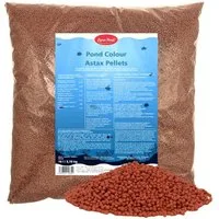 Lyra Pet 10 Liter (3,7 kg) Lyra Pond® Pond Colour Astax Koi Pellets Teichfutter, Hauptfutter für: Fisch