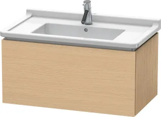 Duravit L-Cube Waschtischunterbau wandhängend Natur Eiche Matt 820x469x408 mm - LC616503030 LC616503030