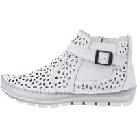 Gemini Gemini - Nappa/Kombi Stiefel - Weiß Stiefel