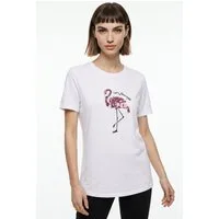 ONLY Kurzarmshirt ONLKITA REG S/S PRINT TOP NOOS