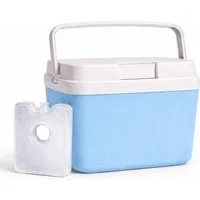 TK Gruppe Kühlbox Premium Kühlbox 15L mit Kühlakku & Kühlelement – Kühltasche Camping