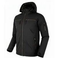 MDM Motorradjacke Herren Motorradjacke Softshelljacke mit Protektoren Aramid Verstärkung Softshell Motorradjacke mit Aramid-Verstärkung, 5 Protektoren